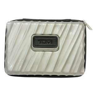 TUMI Mini Traveling Hard Case 
by DELTA Gray‎ Full Zip Travel
